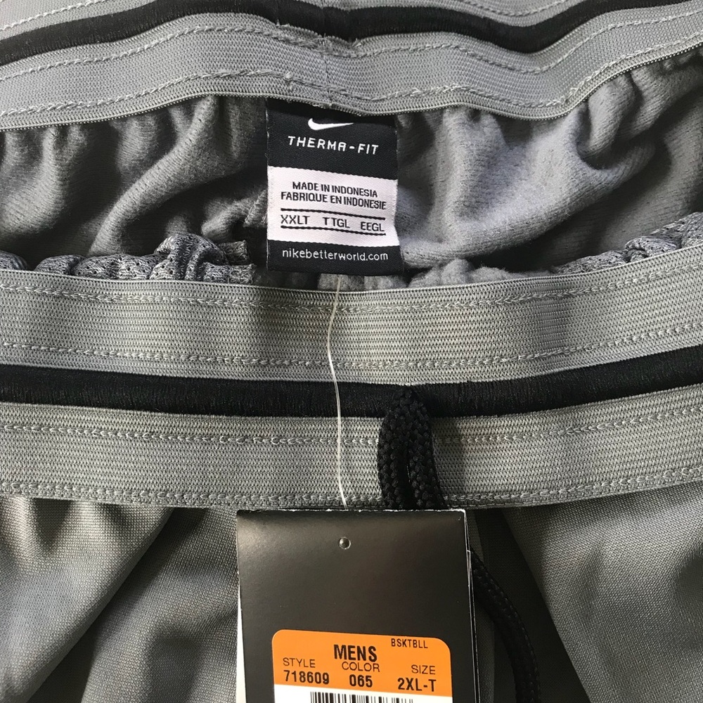 Grey Nike joggers